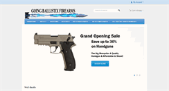 Desktop Screenshot of goingballistix.com
